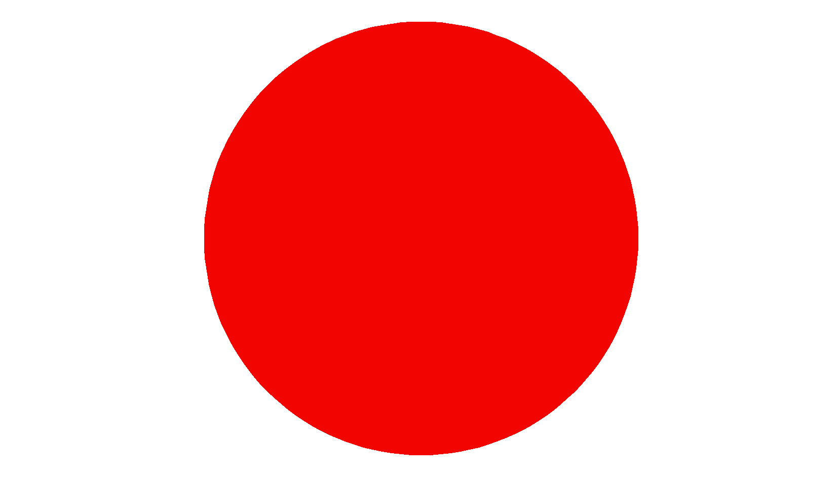赤の円形