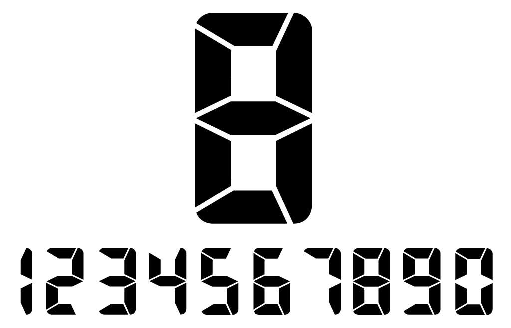 マグネット数字8 マグネット数字8